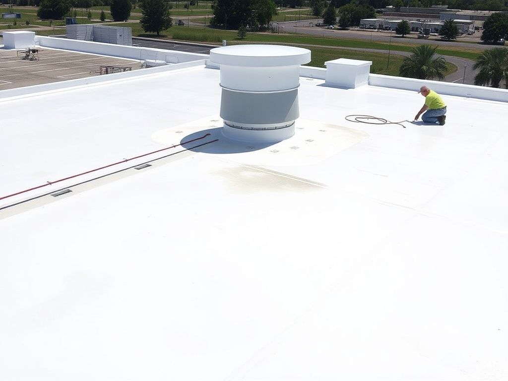 Spray Foam Overspray Removal from Roofing